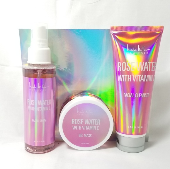 NEW Nicole Miller Hydration Station w/Rosewater - Picture 2 of 5